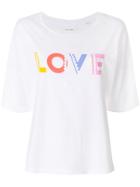 Chinti & Parker Love Short-sleeved T-shirt - White