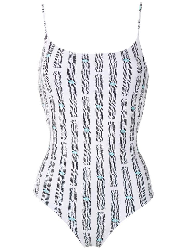 Lygia & Nanny Maillot Summit Estampado - White