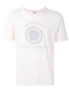 Saint Laurent Saint Laurent Université T-shirt, Men's, Size: Xs, Pink/purple, Cotton