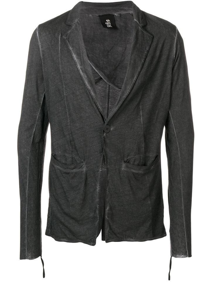 Thom Krom Faded-effect Blazer - Black