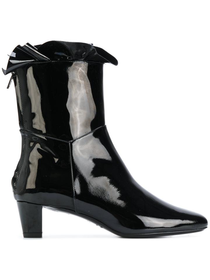 Philosophy Di Lorenzo Serafini Ruffle Top Boots - Black