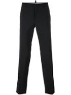 Dsquared2 Straight Fit Tailored Trousers, Men's, Size: 52, Black, Cotton/polyester/spandex/elastane/virgin Wool