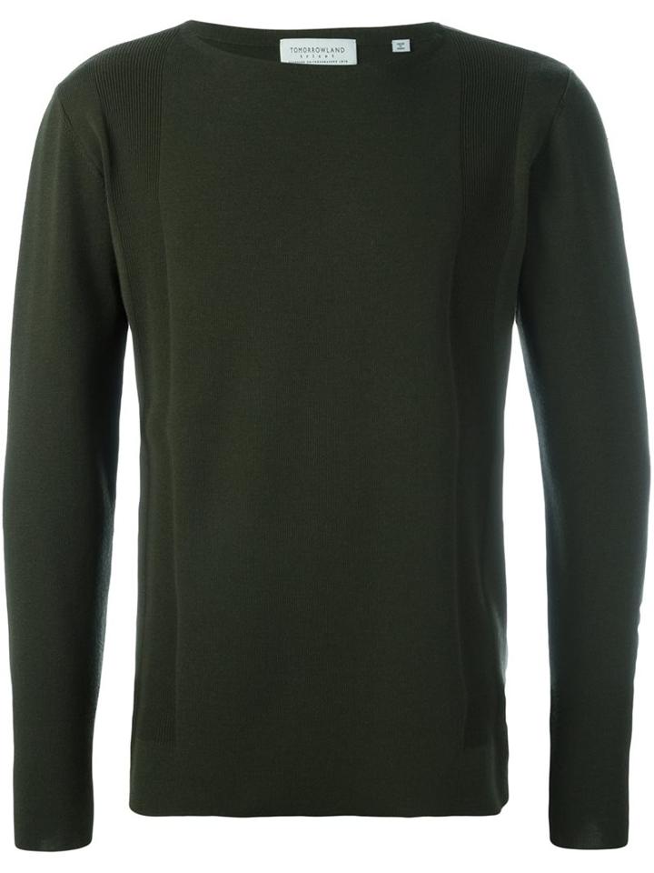 Tomorrowland Boat Neck Jumper