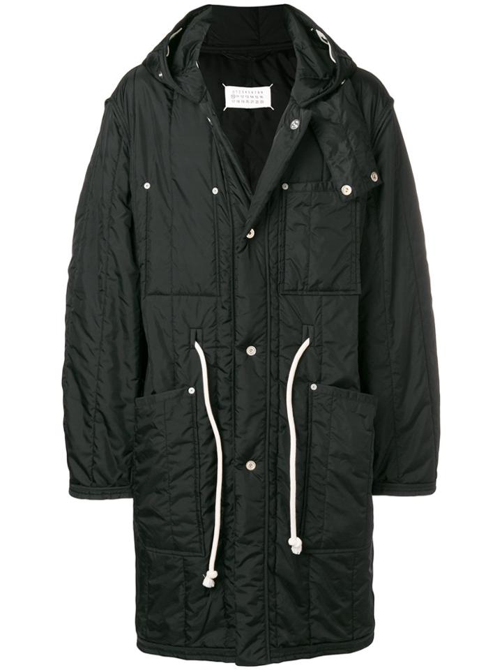 Maison Margiela Oversized Parka - Black