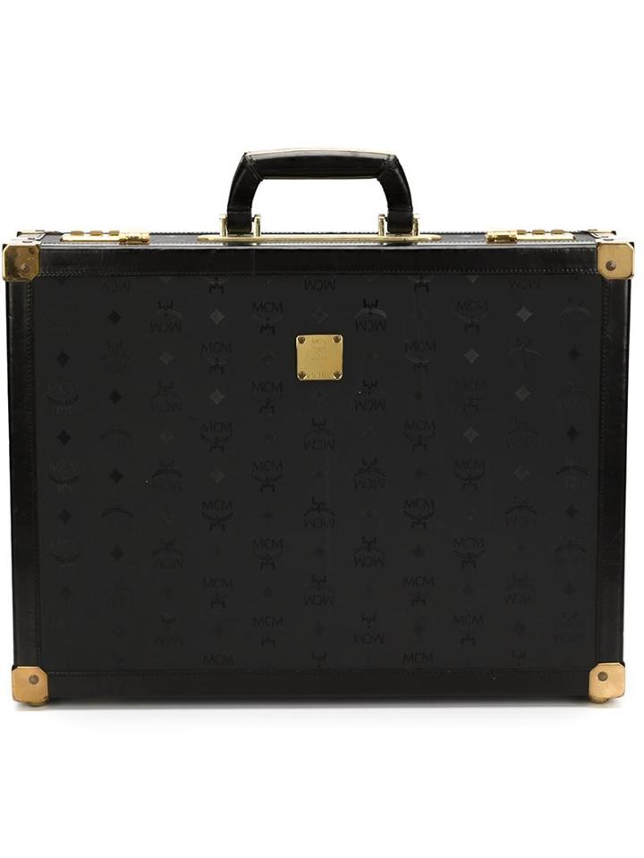 Mcm Vintage Monogram Briefcase