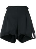 Y-3 3-stripes Belted Shorts - Black