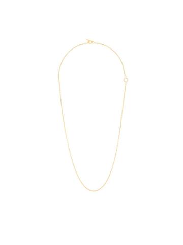 All Blues String Chain Necklace - Gold