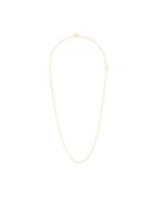 All Blues String Chain Necklace - Gold
