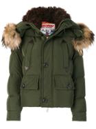 Dsquared2 Hooded Padded Jacket - Green