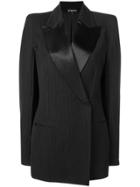 Ann Demeulemeester Off-centre Blazer - Black