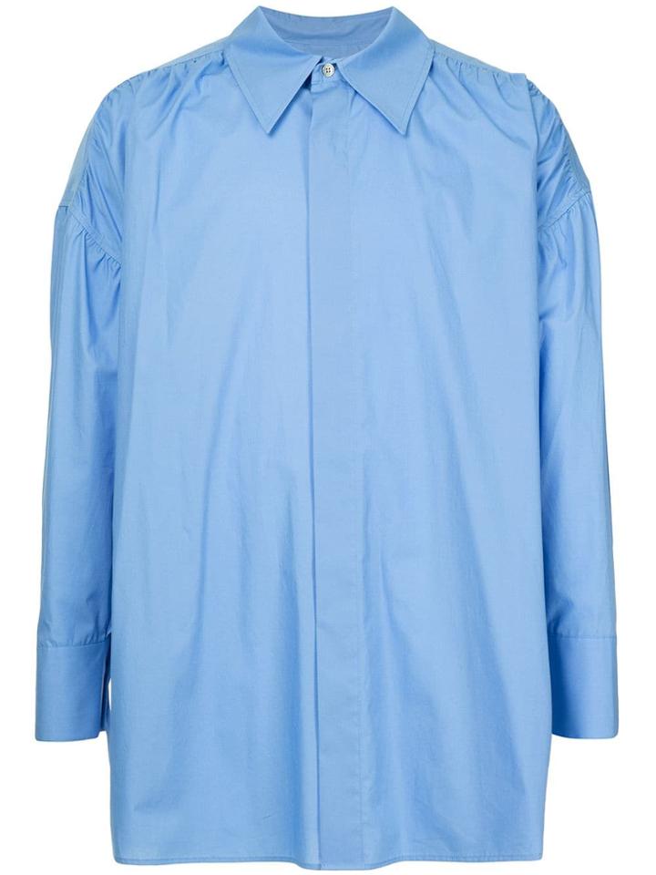 Wooyoungmi Oversized Shirt - Blue