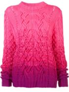 Spencer Vladimir Ombre Jumper, Women's, Size: Xs/s, Pink/purple, Cashmere