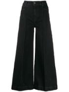 Stella Mccartney All Is Love Wide-leg Jeans - Black