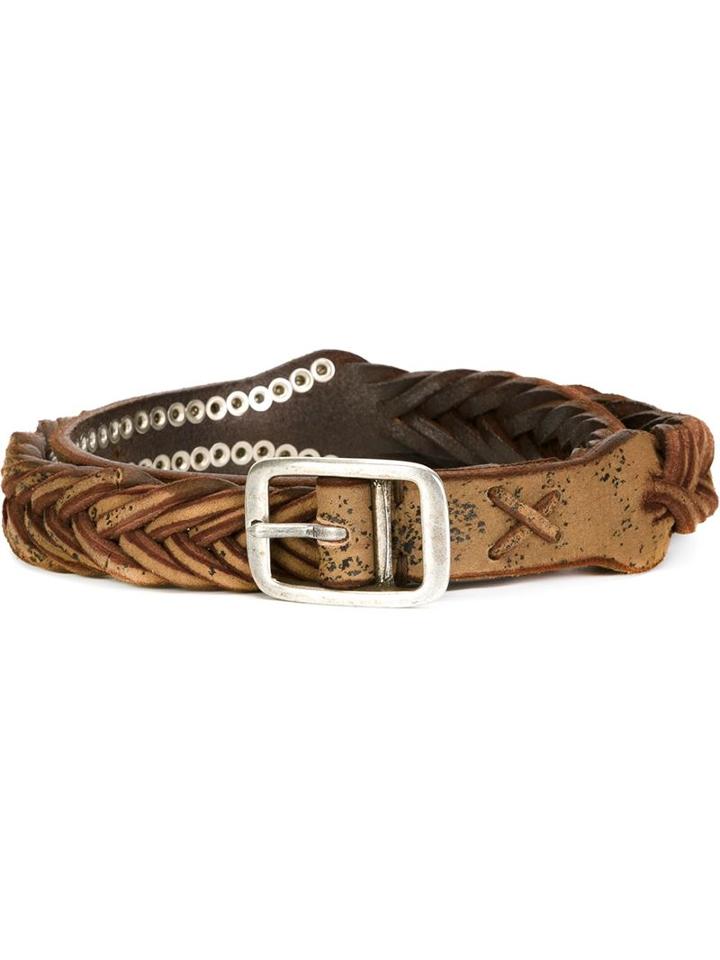 Golden Goose Deluxe Brand Braided Belt