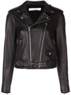Iro Biker Leather Jacket - Black