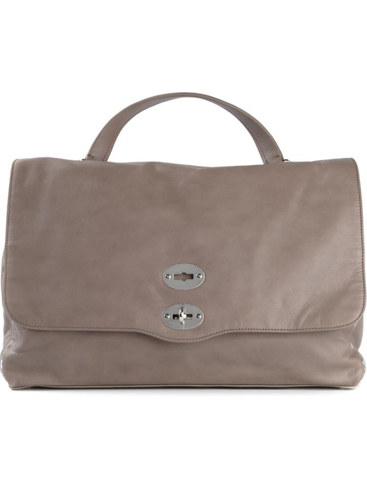 Zanellato Medium 'postina' Tote, Women's, Grey