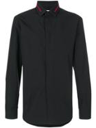 Givenchy Embroidered Collar Shirt - Black
