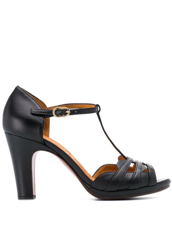 Chie Mihara Aloe Alfa Sandals - Black