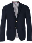 Thom Browne - Two-button Blazer - Men - Cupro/wool - 0, Blue, Cupro/wool