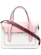 Marni Colour Block Shoulder Bag - Pink