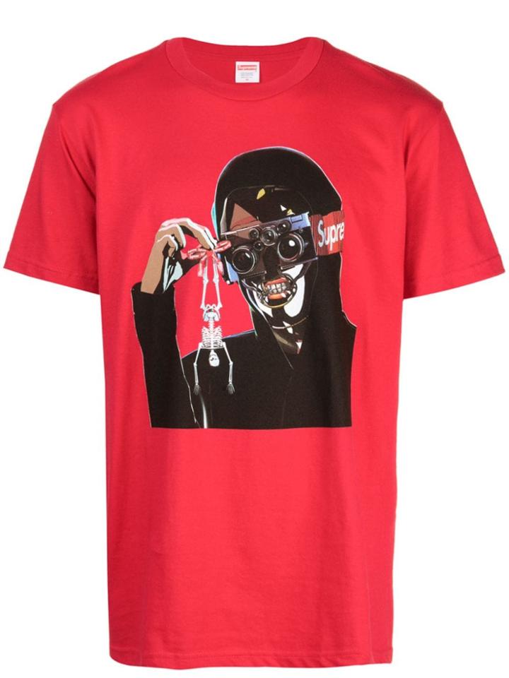 Supreme Logo Graphic T-shirt - Red