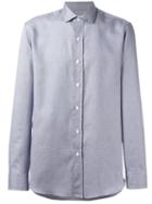 Salvatore Piccolo Sport Shirt, Men's, Size: 41, Blue, Cotton