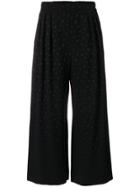 Red Valentino Printed Wide Leg Trousers - Blue