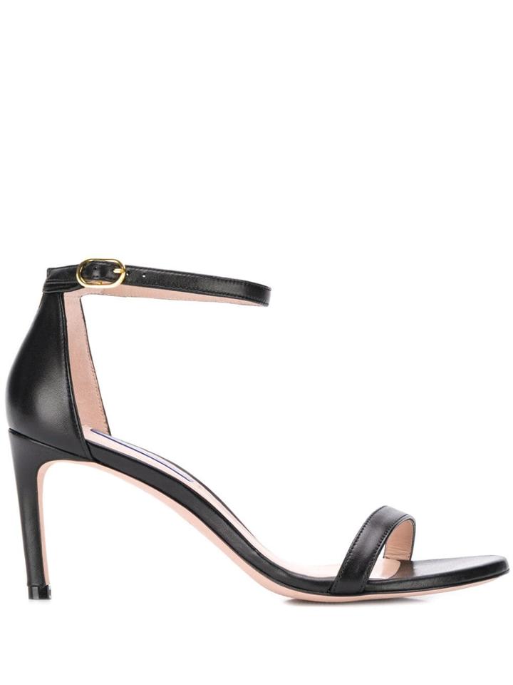 Stuart Weitzman Nu Naked Sandals - Black