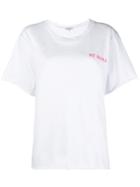 Natasha Zinko Boxy Logo T-shirt - White