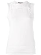 Y-3 Nomadic Tank Top, Women's, Size: Large, White, Cotton/spandex/elastane