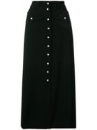 Nanushka Meida Midi Skirt - Black