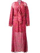 Zimmermann 'karmic Chintz' Dress, Women's, Size: 1, Pink/purple, Polyester/spandex/elastane