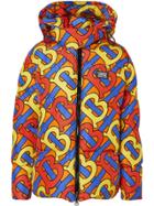 Burberry Monogram Puffer Jacket - Multicolour