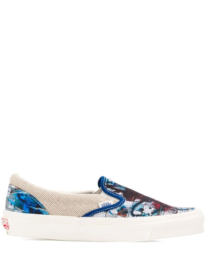 Vans X Ralph Steadman Plimsoll Sneakers - Blue