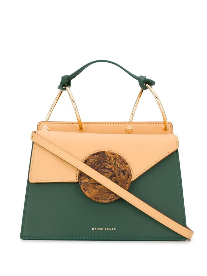 Danse Lente Colour Block Tote Bag - Green