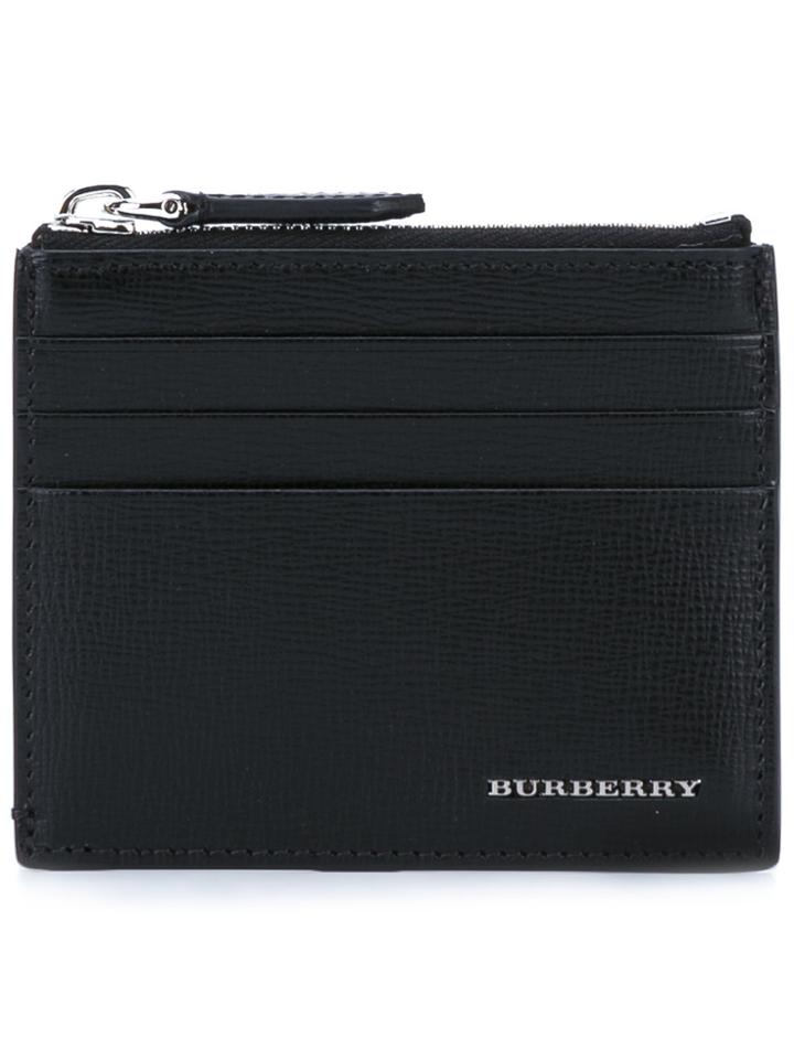 Burberry Logo Plaque Cardholder - Black