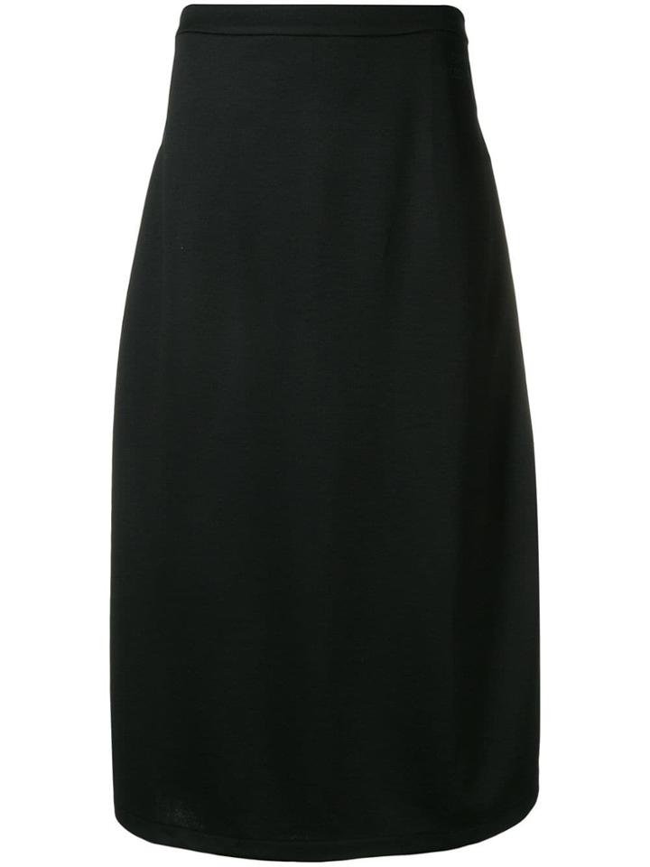 Être Cécile Side Stripe Skirt - Black