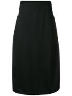 Être Cécile Side Stripe Skirt - Black