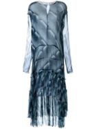 Manning Cartell 'geometry Set' Dress, Women's, Size: 8, Blue, Silk