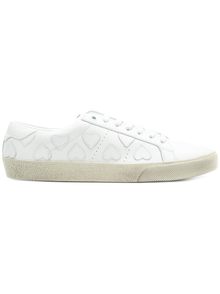Saint Laurent Court Classic Sl/01 Lolita Sneakers - White