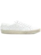 Saint Laurent Court Classic Sl/01 Lolita Sneakers - White