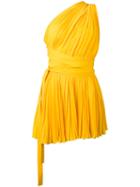 Dsquared2 La Mirage Dress, Women's, Size: 40, Yellow/orange, Silk