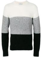 Ami Paris Wide Stripes Crewneck Sweater - Multicolour