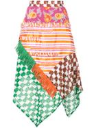 Tsumori Chisato Printed Asymmetric Skirt - Multicolour