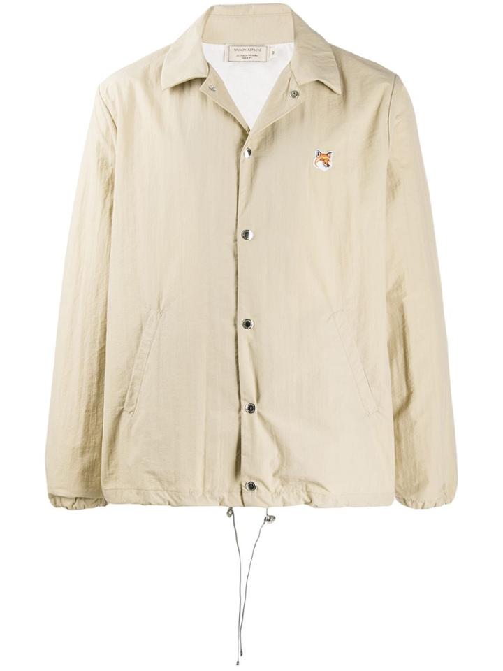 Maison Kitsuné Point-collar Jacket - Neutrals