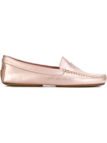 Pretty Ballerinas Metallic Penny Loafers