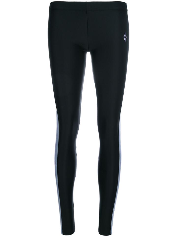 Marcelo Burlon County Of Milan Cross Tape Leggings - Black