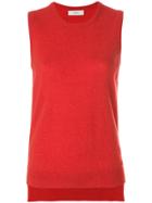 Pringle Of Scotland Round Neck Sweater Vest - Red