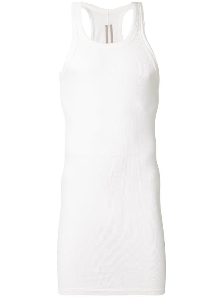 Rick Owens Drkshdw Long Tank - White