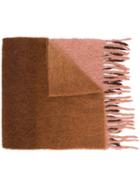 Acne Studios Chunky Fringes Scarf - Brown